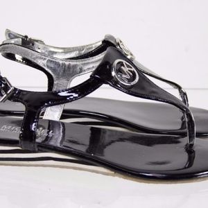 Michael Kors Thong T Strap Sandals Girl's SZ 2